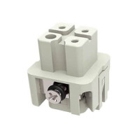 DA-003-F HDC INSERT FEMALE 10A 3+PE SCREW - 1