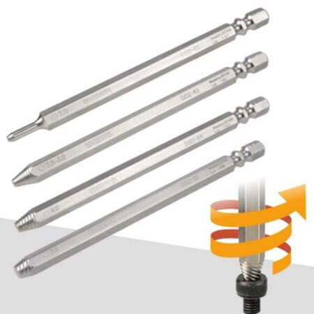 DBZ-20 EXTRACTOR HASARLI VİDA SÖKME SETİ ALYAN İÇİN - 1