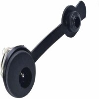 DC-022 5.5x2.1mm DC Power Jack Waterproof Cap - 1