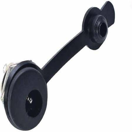 DC-022 5.5x2.1mm DC Power Jack Waterproof Cap - 1
