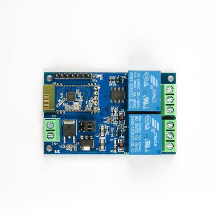 DC 12V Bluetooth 2 Channels Relay Module Internet Smart Remote Control Mobile Phone Switch Wireless Relay Module - 8