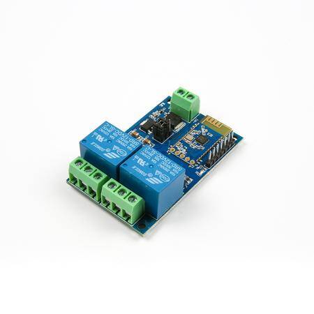 DC 12V Bluetooth 2 Kanal Röle Modülü İnternet Akıllı Uzaktan Kumanda Cep Telefonu Anahtarı Kablosuz Röle Modülü - 10