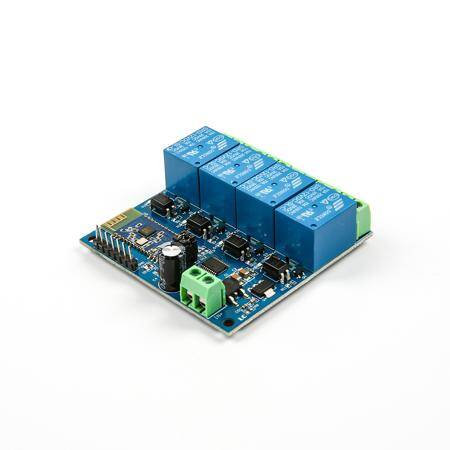 DC 12V Bluetooth 4 Channels Relay Module Internet Smart Remote Control Mobile Phone Switch Wireless Relay Module - 5