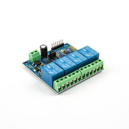 DC 12V Bluetooth 4 Channels Relay Module Internet Smart Remote Control Mobile Phone Switch Wireless Relay Module - 6