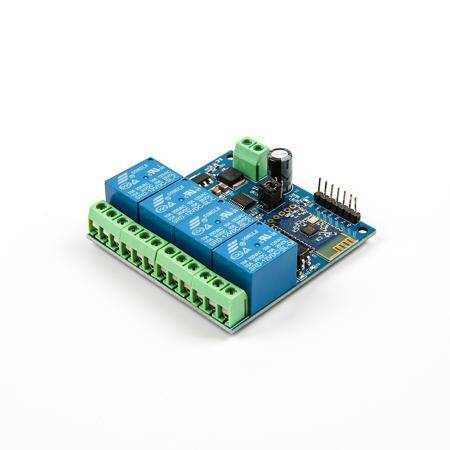 DC 12V Bluetooth 4 Channels Relay Module Internet Smart Remote Control Mobile Phone Switch Wireless Relay Module - 7