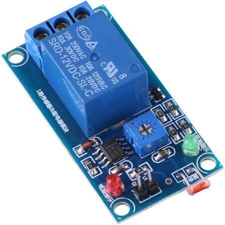 DC 12V Light Control Switch PhotoResistor Relay Module - 1