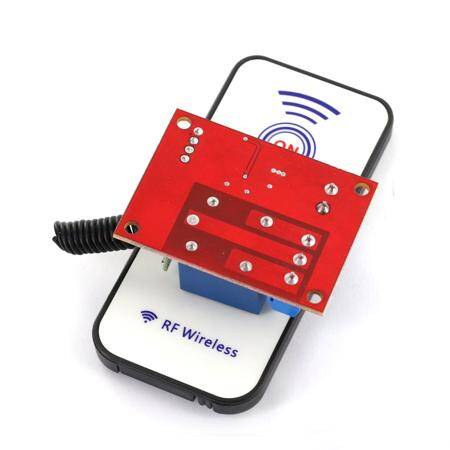 DC 24V 1 Channel Relay Module 433Mhz RF Wireless Remote Control (With Battery) - 3