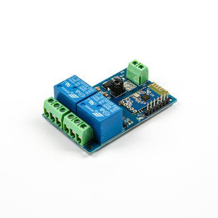 DC 5V Bluetooth 2 Channels Relay Module Internet Smart Remote Control Mobile Phone Switch Wireless Relay Module - 1