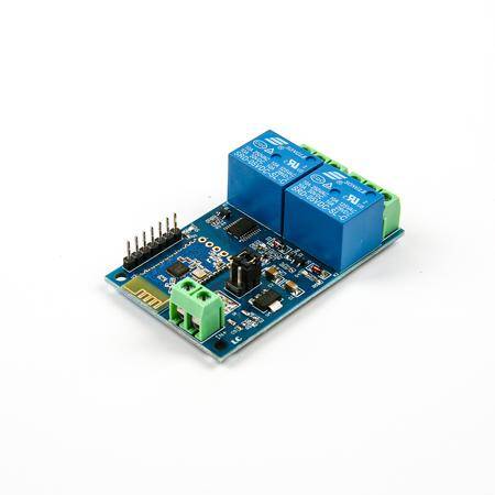 DC 5V Bluetooth 2 Channels Relay Module Internet Smart Remote Control Mobile Phone Switch Wireless Relay Module - 2