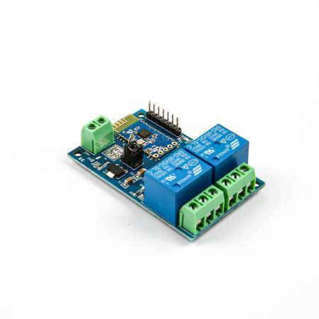 DC 5V Bluetooth 2 Channels Relay Module Internet Smart Remote Control Mobile Phone Switch Wireless Relay Module - 3