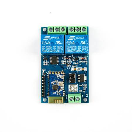 DC 5V Bluetooth 2 Channels Relay Module Internet Smart Remote Control Mobile Phone Switch Wireless Relay Module - 9
