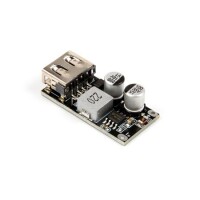 DC Buck Module 12V24V to QC3.0 Quick Charge Single USB Mobile Phone Charging Pad Support Apple Huawei FCP - 6