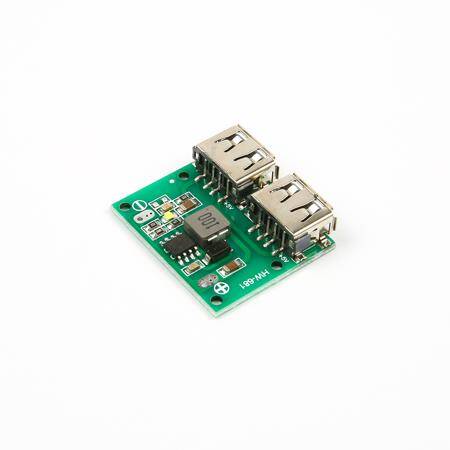 DC-DC Araba Şarj Voltaj Sabitleyici Modülü - Çift USB Çıkışlı - 6