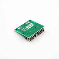 DC-DC Araba Şarj Voltaj Sabitleyici Modülü - Çift USB Çıkışlı - 9