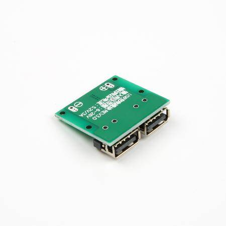DC-DC Araba Şarj Voltaj Sabitleyici Modülü - Çift USB Çıkışlı - 9