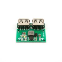 DC-DC Araba Şarj Voltaj Sabitleyici Modülü - Çift USB Çıkışlı - 12