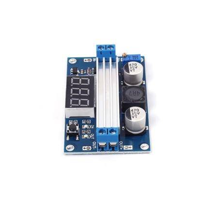 DC-DC High Power Adjustable Step-Up Module 3.0~35V to 3.5~35V 100W With Digital Display Voltmeter - 4