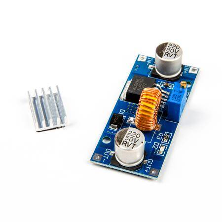 DC-DC XL4015 Adjustable Step-down Module 4-38V 5A (96% High Efficiency) - 3
