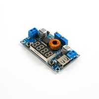 DC-DC XL4015 Adjustable Step-down Module 5A 75W With 4 Bits Digital Display Voltmeter - 4