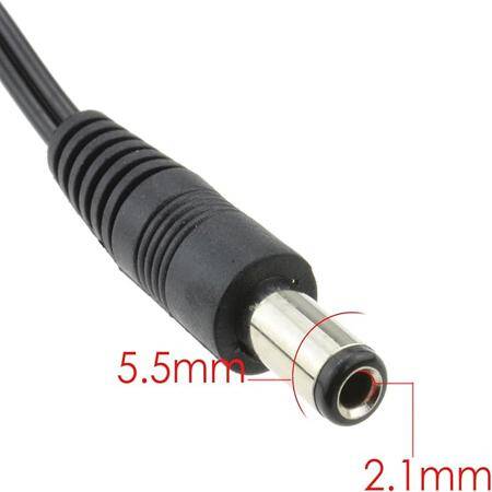 DC Power Connector Male 5.5x2.1mm - 3