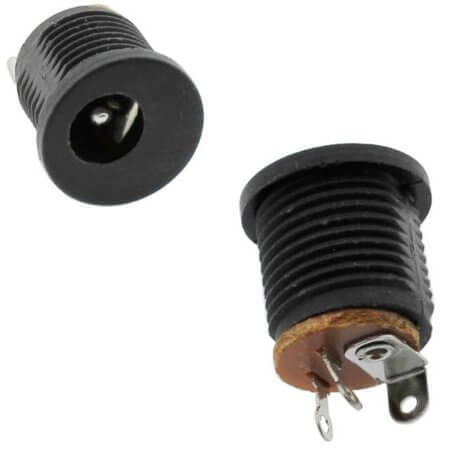 DC POWER JACK DIP-2.5MM CONNECTOR DC JACK POWER PCB TYPE Ø2.5mm - 1