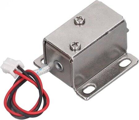 DC12V 0-8A 9-6W Electromagnetic Locks Downward - 1