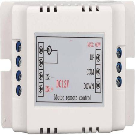 DC12V 10A Motor Controller Forward And Reverse Motor Speed Controller With Wireless Remote Controller 433MHZ - With Battery - 4