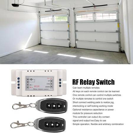 DC12V 10A Motor Controller Forward And Reverse Motor Speed Controller With Wireless Remote Controller 433MHZ - With Battery - 5