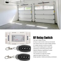 DC12V 10A Motor Kontrol Cihazı İleri Ve Geri Motor Hız Kontrol Cihazı - Kablosuz Uzaktan Kumandalı 433MHZ - Pilli - 5