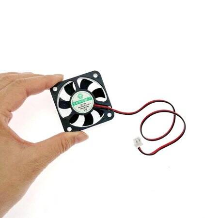 DC12V 5010 Double Ball Cooling Fan With XH2-54-2P 12CM Cable Size:50x50x10mm - 4