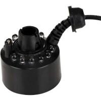 DC24V 20mm 12 Led Alloy Air Humidifier Mist Maker Nebulizer - 1