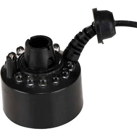 DC24V 20mm 12 Led Alloy Air Humidifier Mist Maker Nebulizer - 1