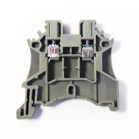 DC2.5-01P-11-00AH DIN RAIL T.B.5.1MM SCREW GREY - 1