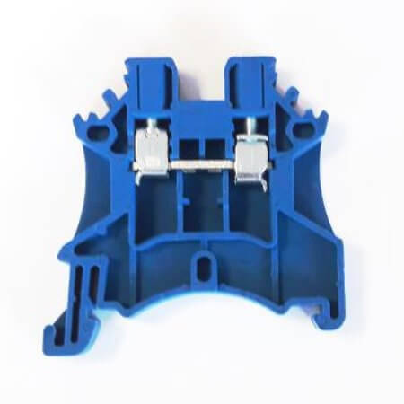 DC2.5-01P-12-00AH DIN RAIL T.B.5.1MM SCREW BLUE - 1