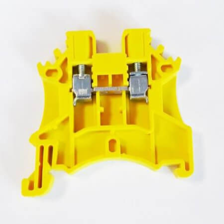 DC2.5-01P-13-00AH DIN RAIL T.B.5.1MM SCREW BLACK - 1
