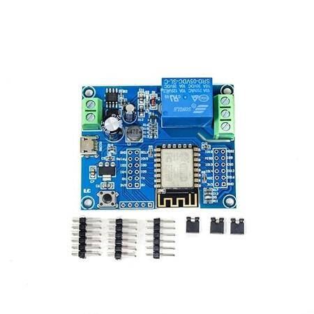 DC5-80V ESP8266 Wireless WIFI Relay Module 1 Channel ESP-12F Wifi Development Board Power Supply - 4
