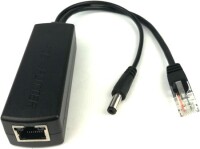 DC5.5x2.1mm 100M PoE Splitter 48V To 5V 2.4A - 1