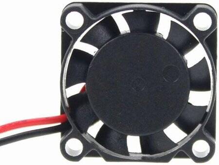 DC5V 2507 Oil Containing Cooling Fan With XH2-54-2P 30cm Cable 8000RPM Size:25x25x7mm - 1