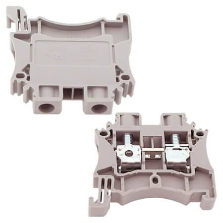 DC6-01P-11-00AH CONN.TERM BLK FEED THRU 8MM 1P GRAY - 1