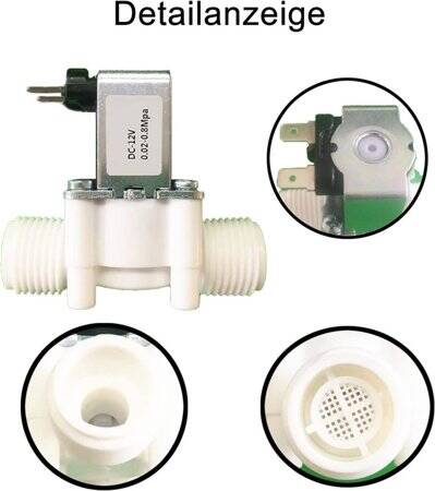 DC6V Solenoid Valve N/C Water Valve - 4