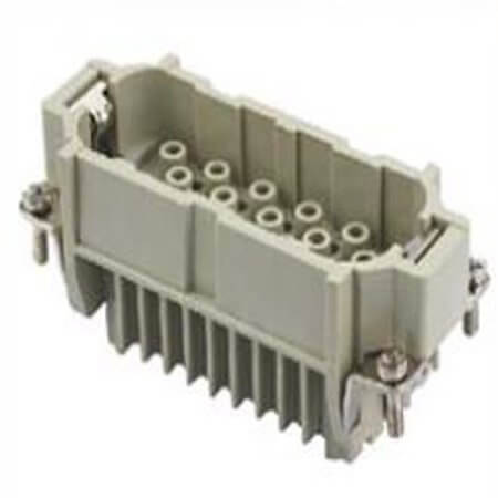 DD-040-MC INSERT MALE 40POS+1GND CRIMP - 1