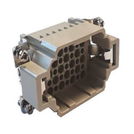 DDD-042-MC INSERT MALE 42P+1GND CRIMP CONNECTION 10A - 1