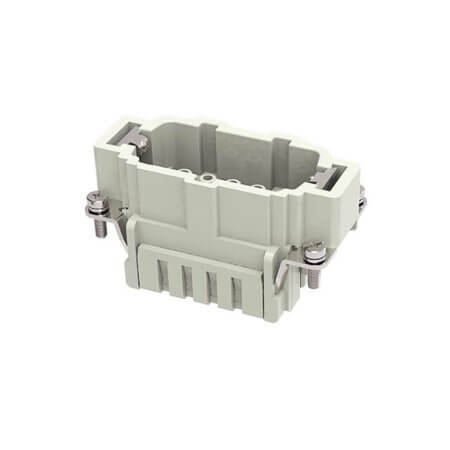 DE-010-MC HDC INSERT MALE 16A 10+PE SCREW - 1