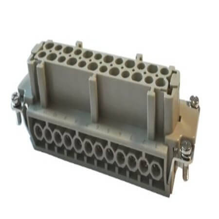 DE-024-F INSERT FEMALE 24P+1GND 16A SCREW CONNECTION - 1
