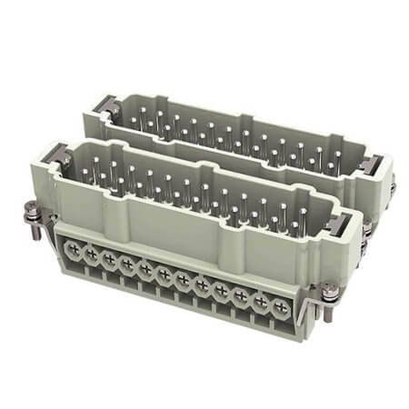 DE-048-M HDC INSERT MALE 16A 48+PE SCREW - 1