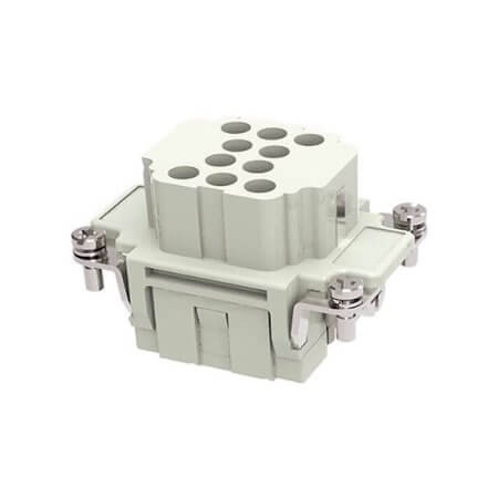DEE-010-FC HDC INSERT FEMALE 16A 10+PE CRIMP - 1