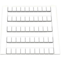 DEK6-50P-19-00AH MARKER STRIP 6MM 50P WHITE WS4 SERIES ALL - 1