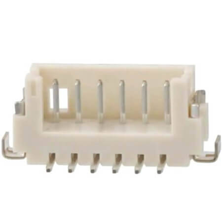 DF13C-6P-1.25V(20) CONNECTOR HEADER 6PIN 1.25MM SMD TIN - 1
