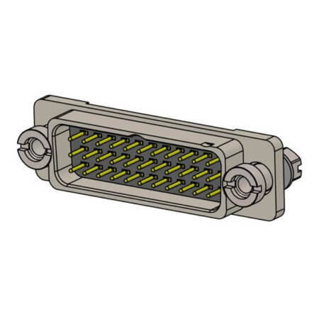 DF321Y027D55D CONNECTOR RECT.RCP. 2MM 3ROW 27P TH - 1