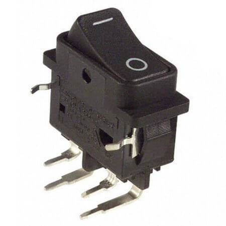 DF62J12S2AHQA SWITCH ROCKER DPST Off-On 16A 250V/48V - 1